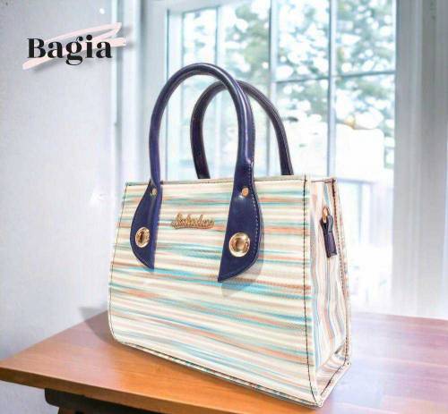 women's patent leather printed top handle hand bags 