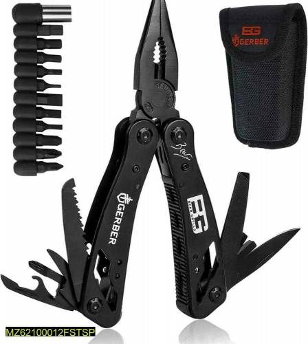 12 in 1 Multi-Function Foldind Portabale Stainless Steel Tools