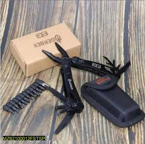12 in 1 Multi-Function Foldind Portabale Stainless Steel Tools