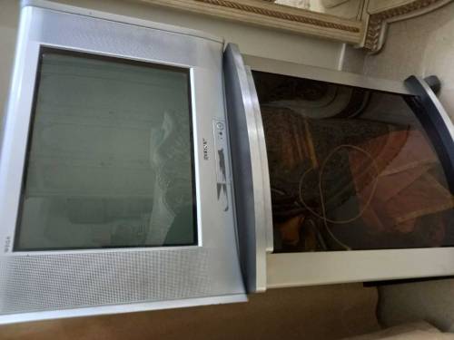 Sony TV with trolley 