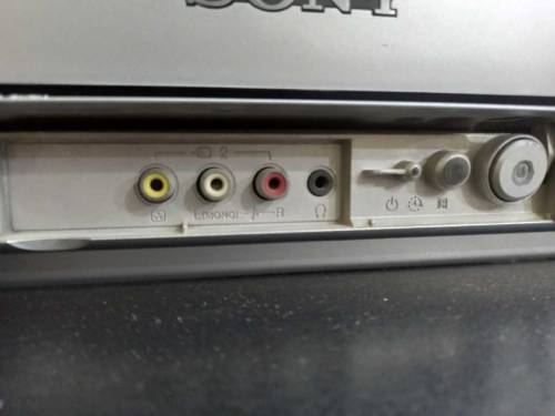 Sony TV with trolley 