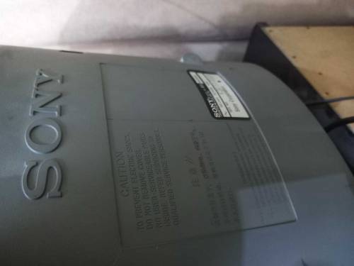Sony TV with trolley 