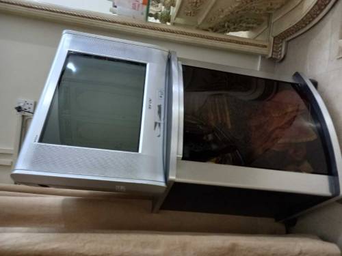 Sony TV with trolley 