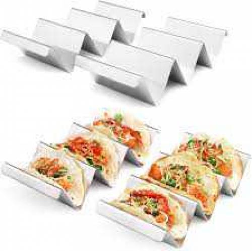 11 Ramekins or bowls and 3 sets of Taco or shawarma holders steel and
