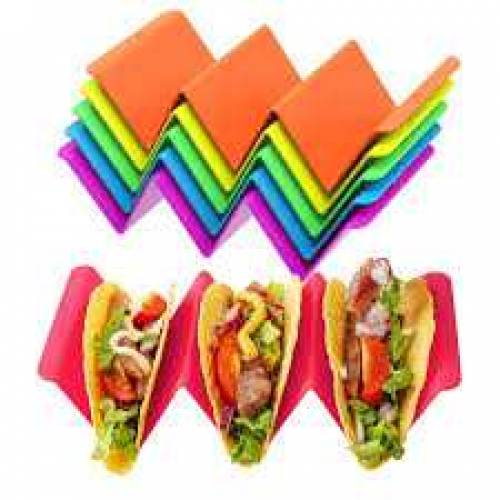 11 Ramekins or bowls and 3 sets of Taco or shawarma holders steel and