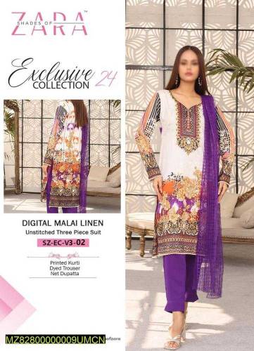 ladies unstitched suits 