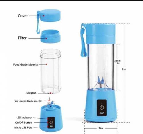 Portable Mini Electric Juicer Mixer