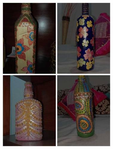 bottle painting 