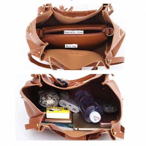 3 Pcs Stylish Bag Sets for Girls
