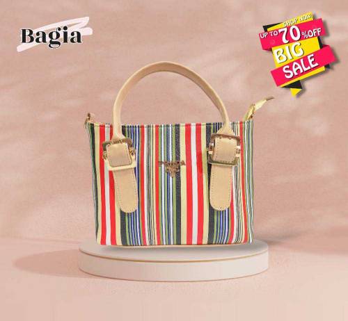 women's pu leather printed handbag 