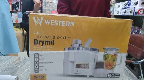 Western Brand 3 in 1 Juicer / Blender & Dry Mill Jar