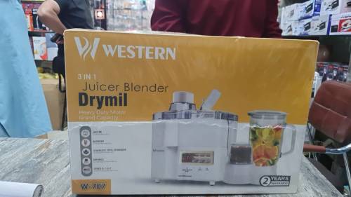 Western Brand 3 in 1 Juicer / Blender & Dry Mill Jar