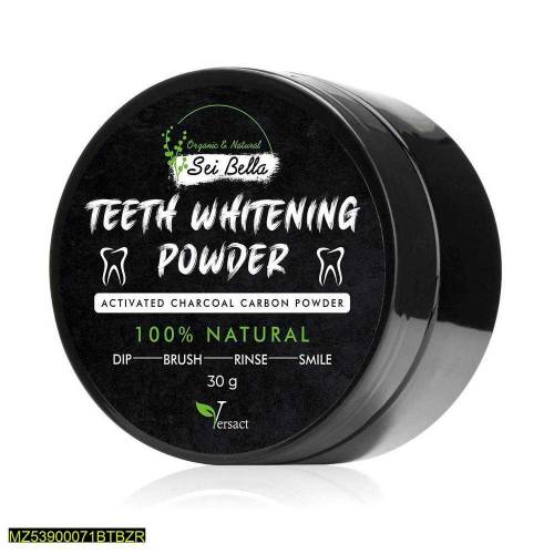 TEETH WHITENING CHARCOAL POWDER 