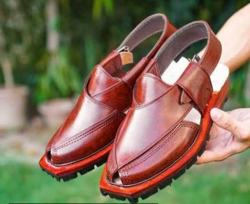 Men's Peshawari Chappal Mehroon