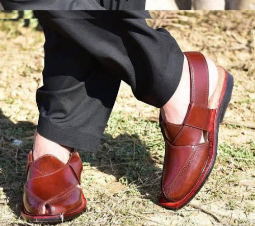 Men's Peshawari Chappal Mehroon