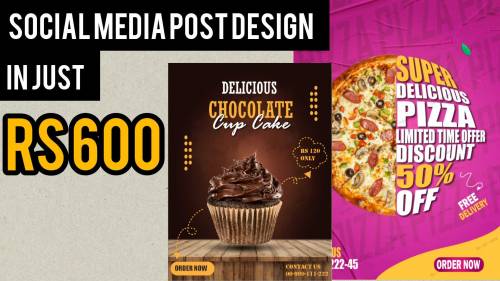 Social media post design 