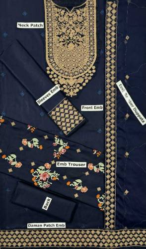 Women Lawn Embroidery Collection