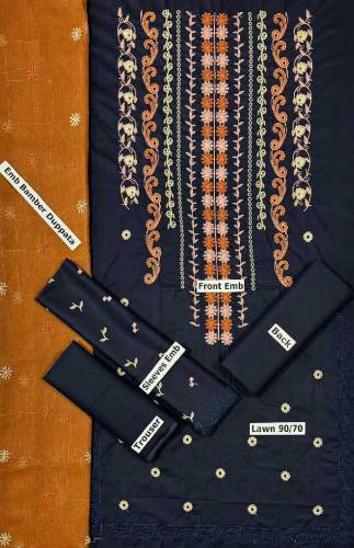 Women Lawn Embroidery Collection