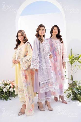 karma branded lawn dresss 