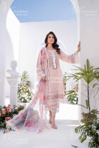 karma branded lawn dresss 