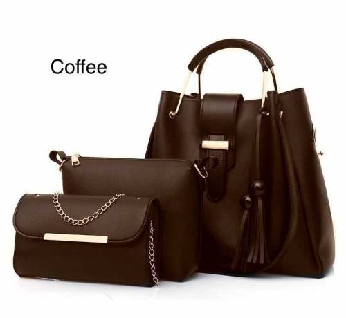 3 PCs bag set  with out chain  all colors 