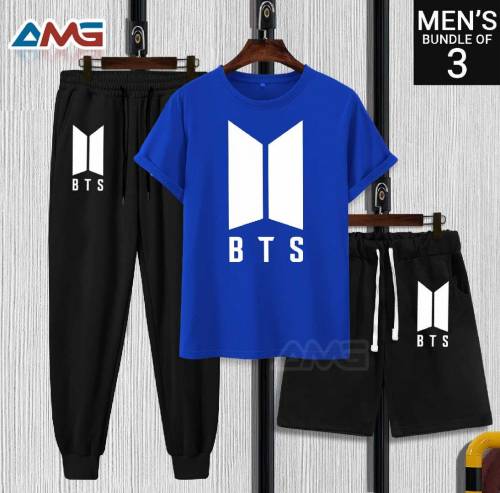 BOYS BTS TRACK SUIT WITH SHORTS 