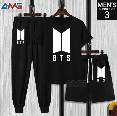 BOYS BTS TRACK SUIT WITH SHORTS 