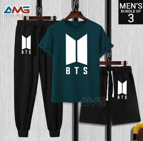 BOYS BTS TRACK SUIT WITH SHORTS 