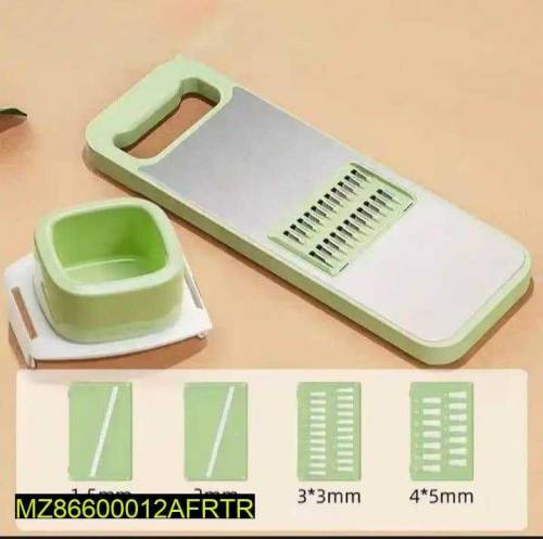 5 in 1 stainless steel fruit and vegetables cutter 