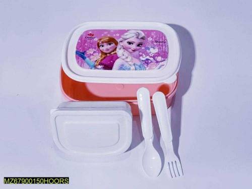 single Tier plastic lunch box 