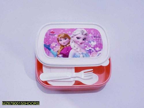 single Tier plastic lunch box 