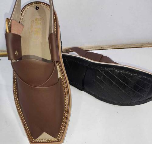 Leather Khas Kaptan Chappal For Men