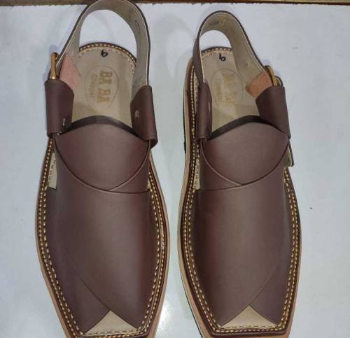 Leather Khas Kaptan Chappal For Men