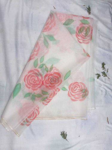 Ghulab 🌹 Hand Painted Dupatta 