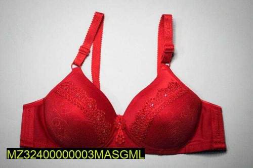 1 PC Cotton Lace Padded Bra