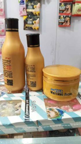 20k Whitening Facial and skin Polish 2in1