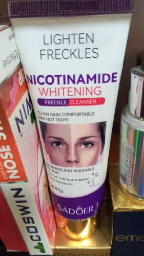 whitening Facial and cleaner