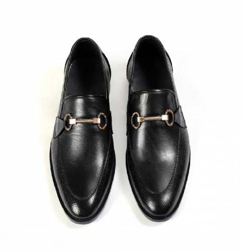 Leather Handmade Loafer Shoes For Mens