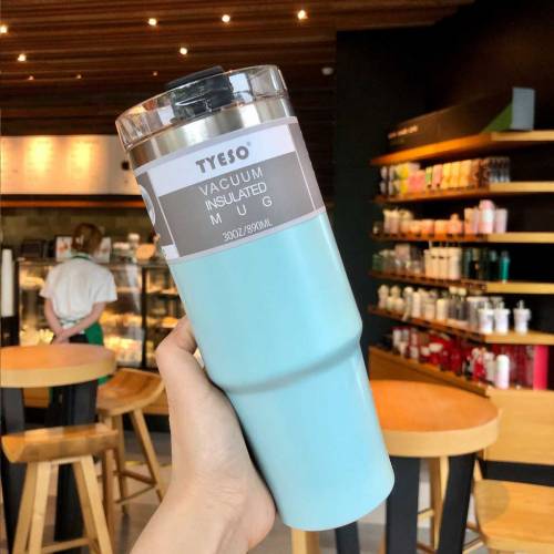 TYESO Stainless steel Thermo coffee mug 