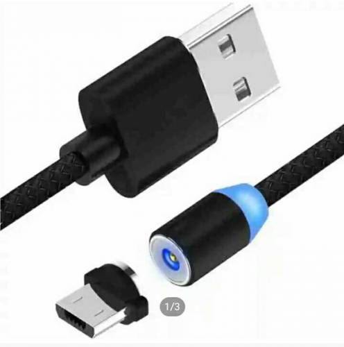 Magnet mobile charging cable
