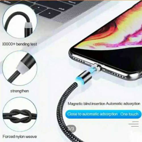 Magnet mobile charging cable