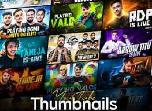 YouTube thumbnails maker available 