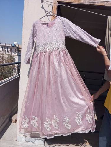 Pink long maxi stylish