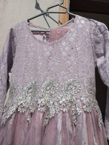 Pink long maxi stylish