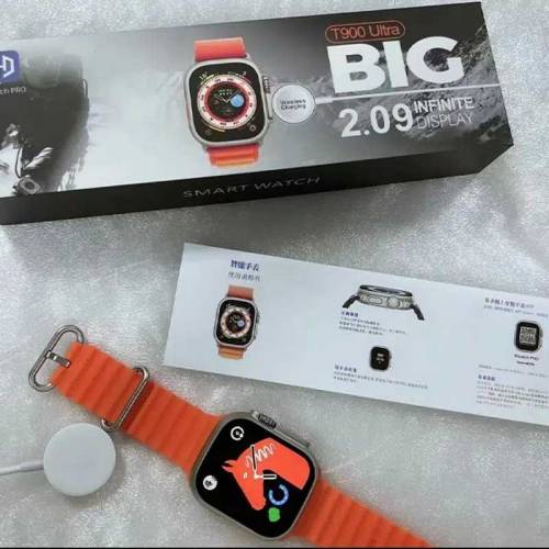 T900 Ultra Big 2.09-Inch Infinite Display Series 8 Smart Watch With Bl