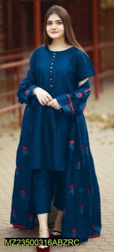 3pcs stiched katan silk 