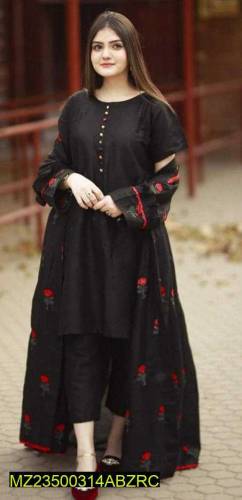 3pcs stiched katan silk 