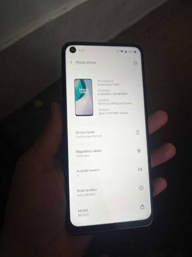 One Plus Nord N10 5G PTA APPROVED