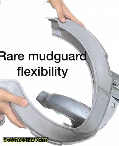 •  Bike Front Flexible Mudguard •  Dust Stoper•  Compatible With All