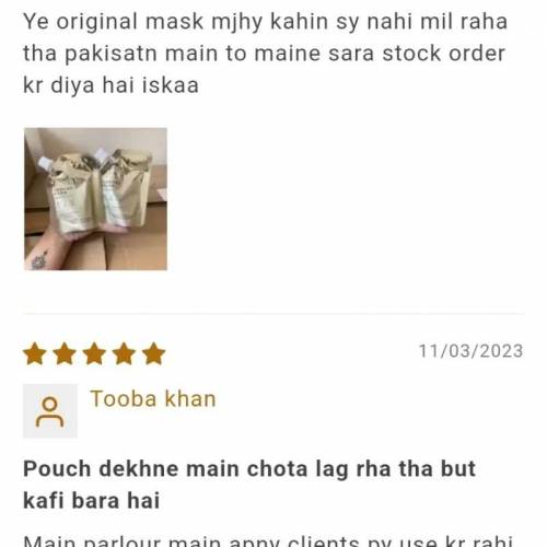Gold Mask for All skin care 